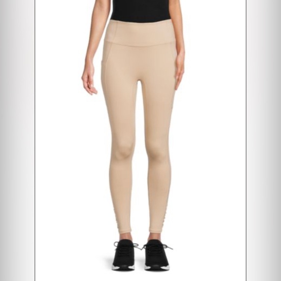FREE PEOPLE FP Movement Out of Your League Leggings Clay M NWT $88 Retail - Picture 4 of 13